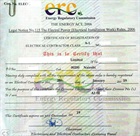 Electrical contractor licence